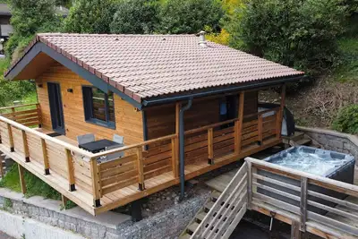 Image de Charmant chalet du Faubourg, spa privatif, 4p