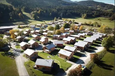 Image de Chalet chaleureux sur les pistes de ski