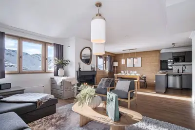 Image de Superbe duplex à Val Thorens – 10 pers, 5 ch, skis aux pieds
