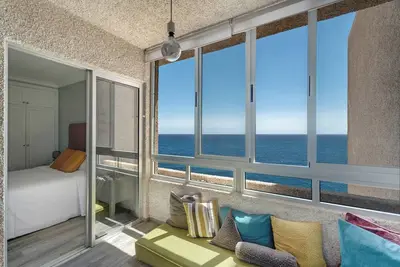Image de Appartement de vacances 'Jardines Del Mar Ocean View' avec vue sur la mer, piscine partagée et Wi-Fi