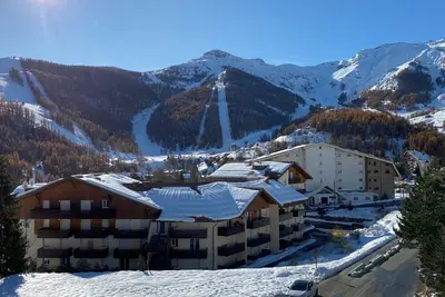 Image de Auron: superbe appartement 3\/4 pièces rénové type chalet-6 personnes