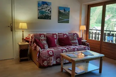 Image de 3ème étage, balcon, parking, 53m², Valloire