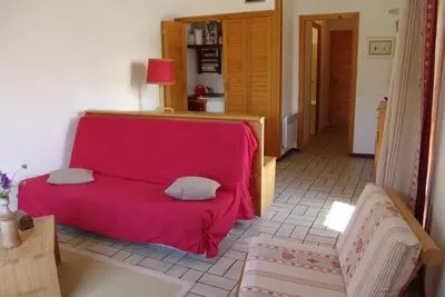 Image de 3ème étage, piscine, balcon, télévision, casier à ski, 43m², Valloire