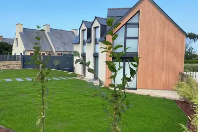 Image de Maison rénovée, avec vue panoramique sur la baie et les 7 îles