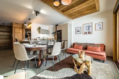 Image de Appartement 8 personnes avec jacuzzi au pied des pistes