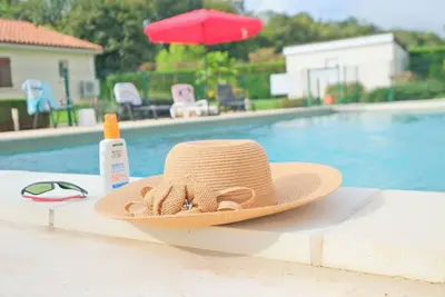 Image de Maison de vacances 'La Baradis Avec Piscine Et Clim' avec piscine partagée, Wi-Fi et climatisation