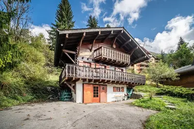 Image de Chalet 'Les Mouilles - Chatel' avec vue sur les montagnes, avec balcon