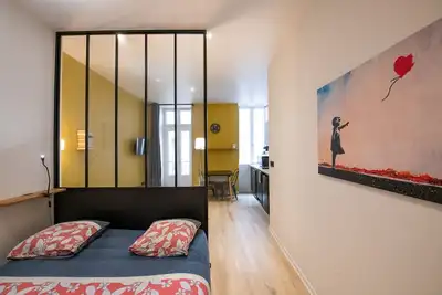 Image de Superbe studio avec balcon centre-ville Opéra