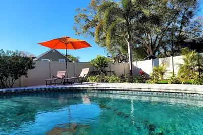 Image de Luxury Beach House w\/ Pool & Game Room, 5 Min to Beach