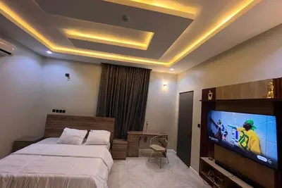 Image de Spacious 3-bedroom apartment with Ac and WiFi in charming Abuja