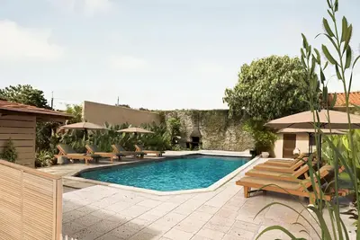 Image de Magnifique Suite Appartement avec piscine N°4