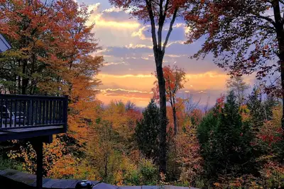 Image de Secluded Mountain Retreat: Gorgeous Views, 5 Mins to Stratton, Sauna, Firepit