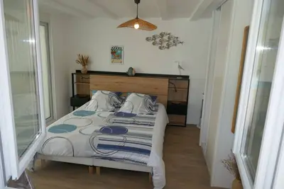 Image de Gîte 2 pers. en studio indépendant chez l'habitant au calme et proche plage!