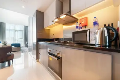 Image de Cozy Studio Apartment at Damac Maison Prive