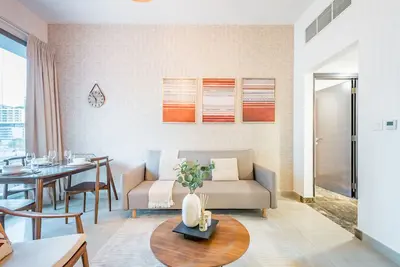 Image de Cozy 1br Getaway in Sparkle Tower 3, Dubai Marina