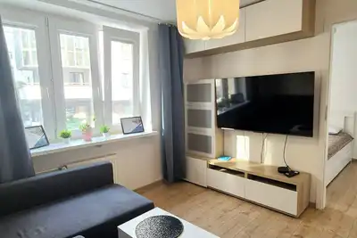 Image de Stay in Style, Live in Comfort – Discover Warsaw’s Hidden Gem at SilverSky Duo!