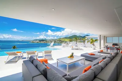 Image de Villa Magnolia Forever vue mer exceptionnelle face Ă Saint Barthelemy