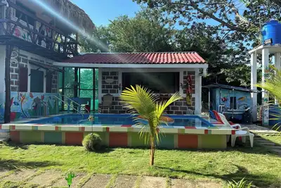 Maison de plage avec piscine pour 6 personnes - Las Peñitas