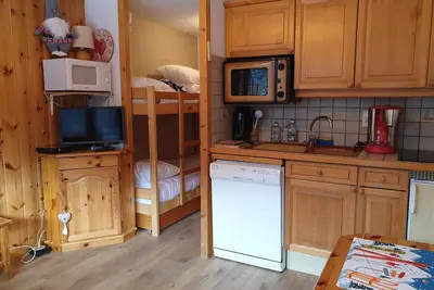 Image de Charmant 2p 24m² à Morzine, 4 pers, proche pistes, garage, balcon, services inclus