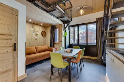 Image de Duplex à 50m des pistes avec services inclus à Tignes Val Claret
