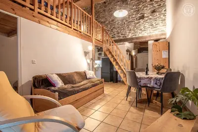 Image de Appartement \"Les Chardons\" avec vue sur les montagnes, balcon et Wi-Fi