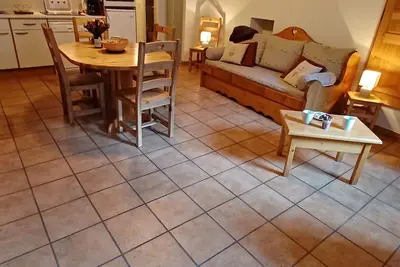 Image de Appartement \"Les Campanules\" avec vue sur les montagnes, balcon et Wi-Fi