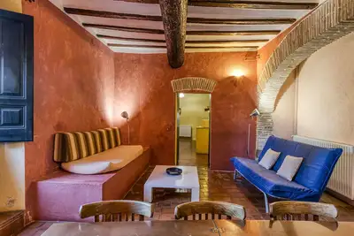 Image de Appartement 'Apartaments Can Gibert - Muralla' avec jardin partagé, balcon et Wi-Fi