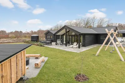 Image de Superbe maison Ă Glesborg avec sauna