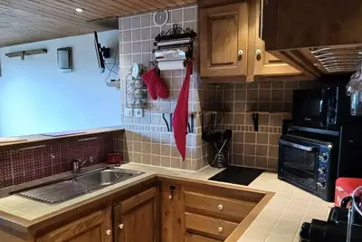 Image de Duplex pour 5 personnes à Arc 1800 dans le village de Charmettoger, skis aux pieds