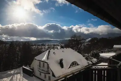 Image de Fantastic view from the south-facing balcony over the Sauerland - quiet, central location