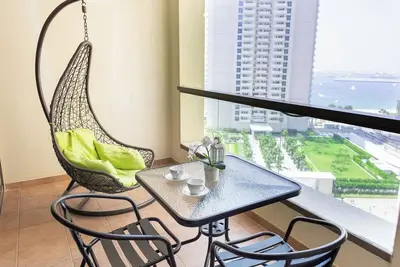 Image de 2 Br on Jbr Beachside, beach 2 min, partal Sea View