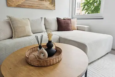 Image de Cozy apartment near Uniklink | Messe | Wlan | Waipu | Netflix