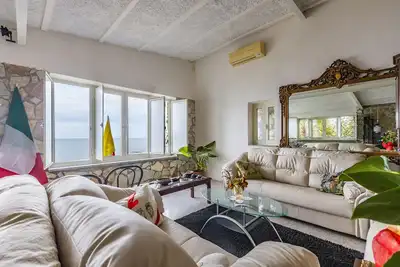 Image de Maison de vacances 'Casa Eolo' avec vue sur la mer, Wi-Fi et climatisation
