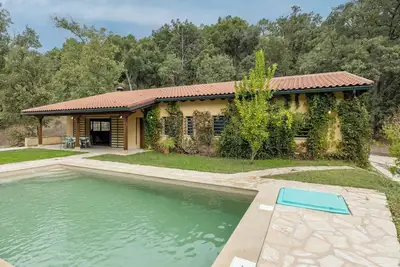 Image de Maison de campagne \"La Morada De Piedralaves\" avec vue sur les montagnes, piscine privée et Wi-Fi
