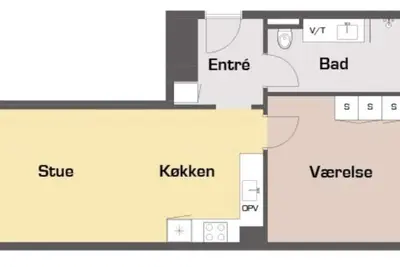 Image de Great 1-bed w/balcony by Odense Harbour