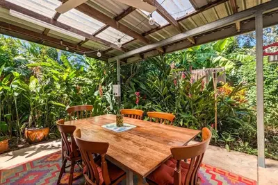 Image de Tropical Treasure | Outdoor Kitchen & Shower