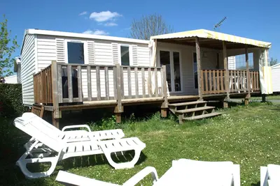 Spacieux Mobil Home jusqu'à 8 personnes avec wifi