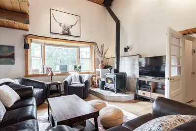 Image de Aurora Views in Private Log Cabin