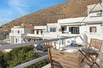 Appartement 'Panana Irida' avec vue sur la mer, Wi-Fi et climatisation