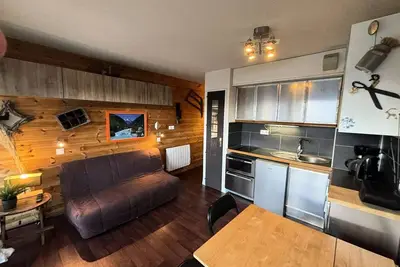 Image de Studio geschlossene Kabine 4 Betten am FuĂźe der Pisten - Auris en Oisans