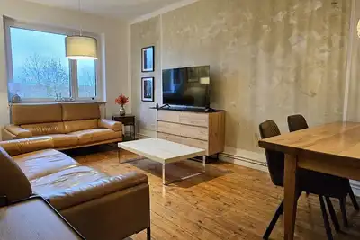 Image de Condominium-Confort-Salle de bain privée séparée-Apartment für bis zu 5-Balcon