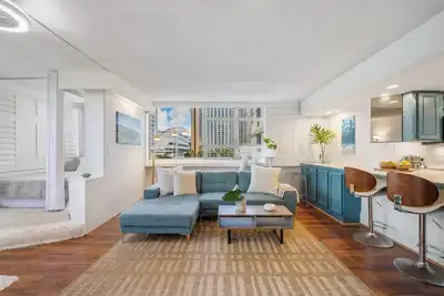Image de Waikiki 1-bedroom condo with Ac and wifi
