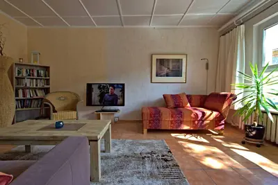 Image de Maison de vacances 'Barrierefreie Ferienwohnung' avec terrasse privée, jardin privé et Wi-Fi
