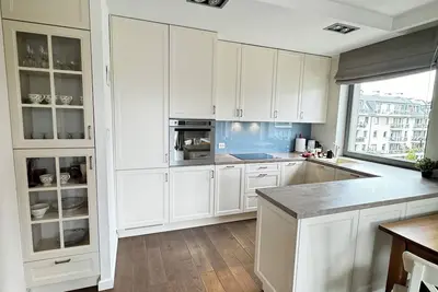 Charming 2- bedroom apartment with Ac, WiFi in marvelous Wroclaw