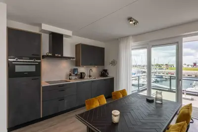 Unique Apartment, Located on the Oosterschelde and Marina of Sint Annaland