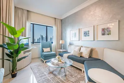 Image de Whimsical 3br at The Signature, Downtown Dubai by Deluxe Holiday Homes