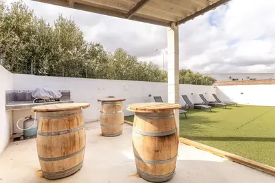 Image de Maison de vacances 'Soleil, Mer, Montagne Pyrenées' avec terrasse privée, Wi-Fi et climatisation