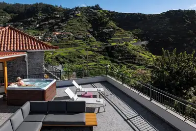 Image de Maison de campagne avec vue sur la mer et jacuzzi - Casa de Pedra