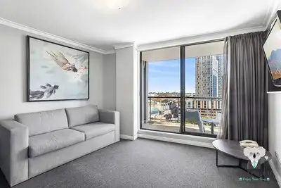 Image de KozyGuru | Central Sydney | 2 Bed 2 Bath City View