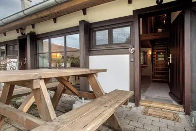 Image de Appartement 'Ferienwohnung 22' avec terrasse privée et jardin privé